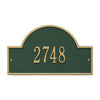 Whitehall Arch Marker Standard Wall Address Plaque (One Line) 1003GG