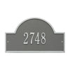 Whitehall Arch Marker Standard Wall Address Plaque (One Line) 1003PS