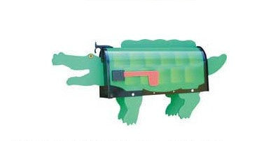 Crocodile Mailbox Post Mount By More Than A Mailbox 1004