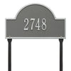 Whitehall Arch Marker Standard Lawn Address Plaque (One Line) 1105PS