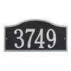 Whitehall Rolling Hills Standard Wall Address Plaque (One Line) 1120BS