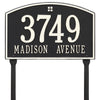 Whitehall Cape Charles Standard Lawn Yard Address Plaque (Two Line) 1178BW