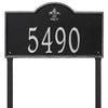 Whitehall Bayou Vista Estate Lawn Address Plaque (One Line) 2861BS
