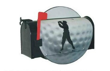 Golf Ball Mailbox Post Mount By More Than A Mailbox 7004