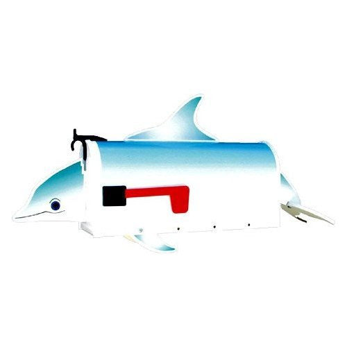 Dolphin post mount mailbox more than a mailbox 1014