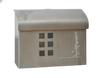 E7NK Ecco E7 Satin Nickle wall mount mailbox