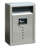 Ecco E9 Satin Stainless Steel Locking Mailbox Small