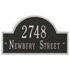 Whitehall Arch Marker Standard Wall Address Plaque (Two Line) 1004BS