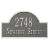 Whitehall Arch Marker Standard Wall Address Plaque (Two Line) 1004PS