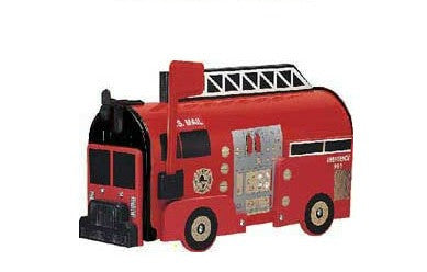 Fire Engine Mailbox Post Mount By More Than A Mailbox 1025R