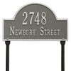 Whitehall Arch Marker Standard Lawn Address Plaque (Two Line) 1106PS
