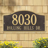 Whitehall Rolling Hills Grand Wall Address Plaque (Two Line) 1117OG