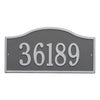 Whitehall Rolling Hills Grand Wall Address Plaque (One Line) 1119PS
