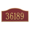 Whitehall Rolling Hills Grand Wall Address Plaque (One Line) 1119RG