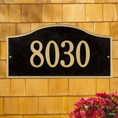 Whitehall Rolling Hills Grand Wall Address Plaque (One Line)