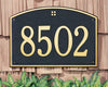 Whitehall Cape Charles Estate Wall Address Plaque (One Line)