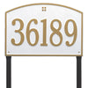 Whitehall Cape Charles Estate Lawn Yard Address Plaque (One Line) 1173WG