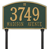 Whitehall Cape Charles Standard Lawn Yard Address Plaque (Two Line) 1178GG