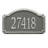Whitehall Williamsburg Estate Wall Address Plaque (One Line) 1294PS