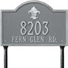Whitehall Bayou Vista Standard Lawn Address Plaque (Two Line) 2846PS