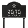 Whitehall Bayou Vista Standard Lawn Address Plaque (One Line) 2859BS