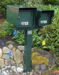 Fort Knox - 2 T Style Post Upgrade For Dual Fort Knox Mailbox Installations