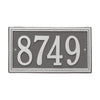 Whitehall Double Line Standard Wall Address Plaque (One Line) 6101PS