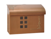 E7CP Ecco E7 Copper wall mount mailbox