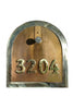 Provincial collection rural MB3000 Polished Brass front on view
