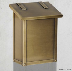 Americas Finest Classic  Vertical Wall Mount Mailbox