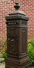 Ecco Rust Brown Tower Mailbox E8