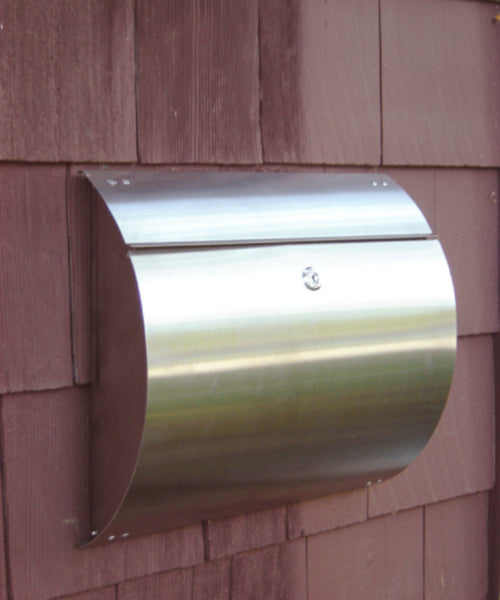 Spira Stainless Steel Wall Mount Mailbox