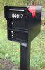 Fort Knox Mailbox Senator Black with post